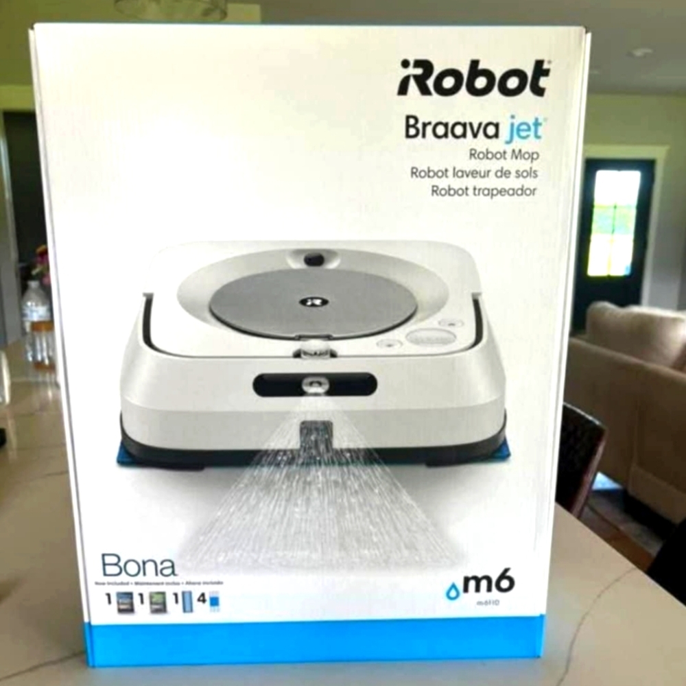 iRobot Braava Jet m6 Robot Mop Black
